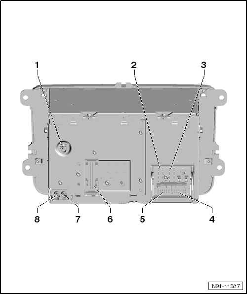 Volswagen Tiguan. "Premium 8", Connector