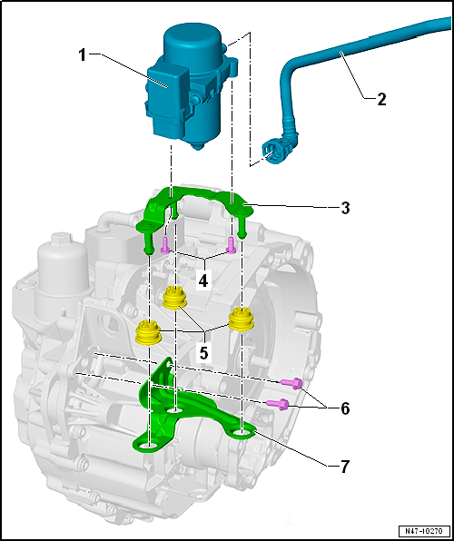 Volswagen Tiguan. Overview - Electric Vacuum Pump