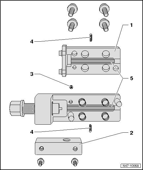 Volswagen Tiguan. Overview - Flanging Tool