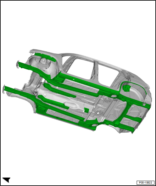 Volswagen Tiguan. Cavity Sealing General View