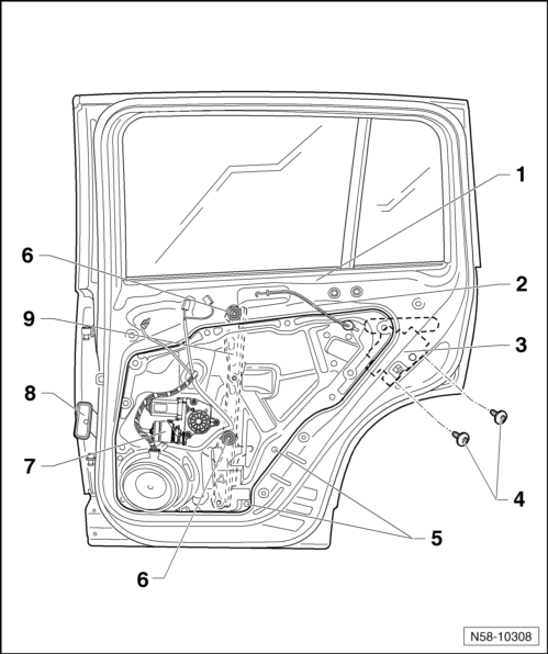 Volswagen Tiguan. Overview - Subframe 