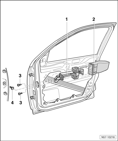 Volswagen Tiguan. Overview - Door Strap