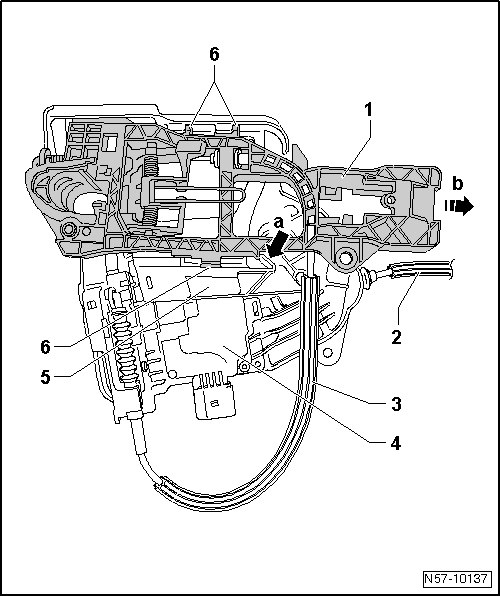 Volswagen Tiguan. Bracket, Removing and Installing