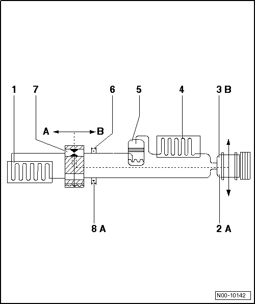 Volswagen Tiguan. Refrigerant Circuit with Expansion Valve