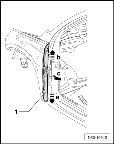 Volswagen Tiguan. Fender End Plate