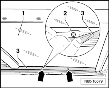 Volswagen Tiguan. Rear Glass Panel, Adjusting 