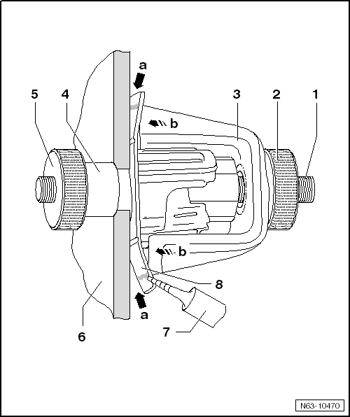 Volswagen Tiguan. Bracket, Installing