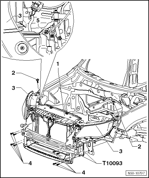 Volswagen Tiguan. Moving into Service Position