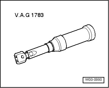 VAS6620 Sunroof or Plenum Chamber Drain Snake Tool