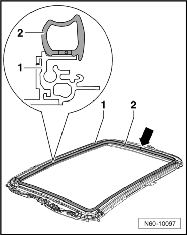 Volswagen Tiguan. Inner Seal, Replacing