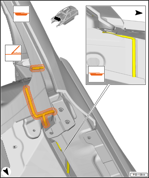 Volswagen Tiguan. Left side shown, right side is a mirror image