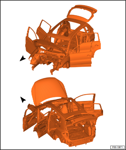 Volswagen Tiguan. Factory Paint Paint Structure, Cataphoretic Paint Primer