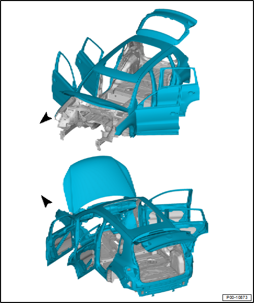 Volswagen Tiguan. Factory Paint Paint Structure, Base Paint