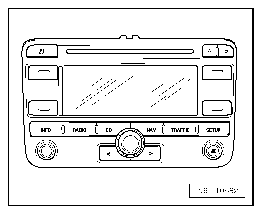 Volswagen Tiguan. RNS 300 Radio Navigation System