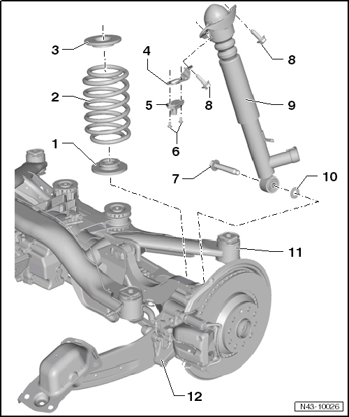 Volswagen Tiguan. Overview - Adaptive Chassis DCC Shock Absorber, AWD