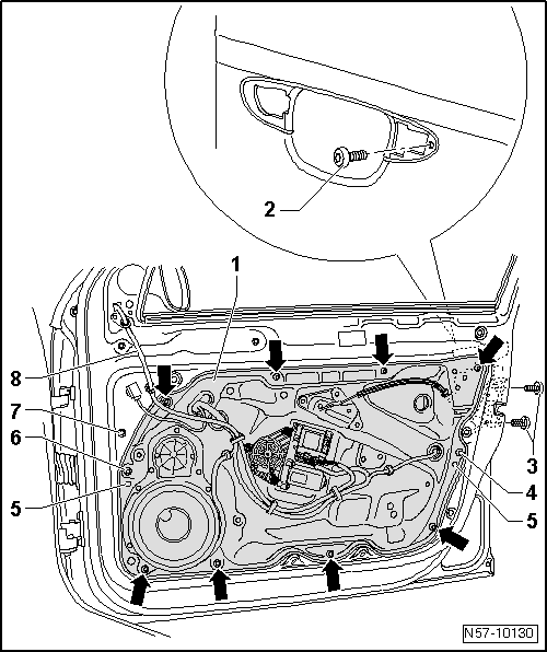 Volswagen Tiguan. Subframe, Removing and Installing