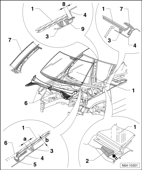 Volswagen Tiguan. Overview - Windshield