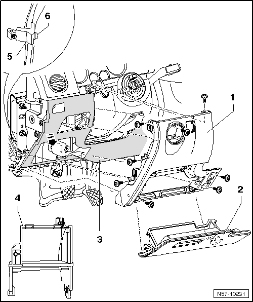 Volswagen Tiguan. Door Hinge, Upper Bolt