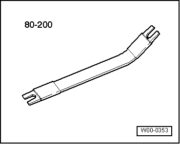 Volswagen Tiguan. Special Tools