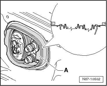 Volswagen Tiguan. Seal for Heater and A/C Unit / Engine Compartment