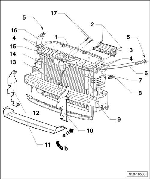 Volswagen Tiguan. Overview - Lock Carrier