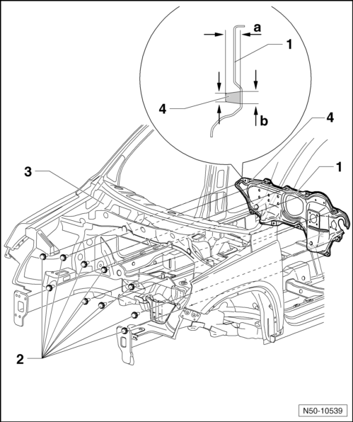 Volswagen Tiguan. Overview - Bulkhead