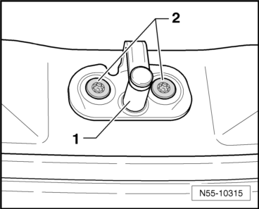 Volswagen Tiguan. Catch, Removing and Installing