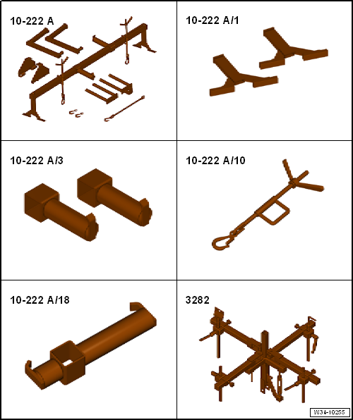 Volswagen Tiguan. Special Tools