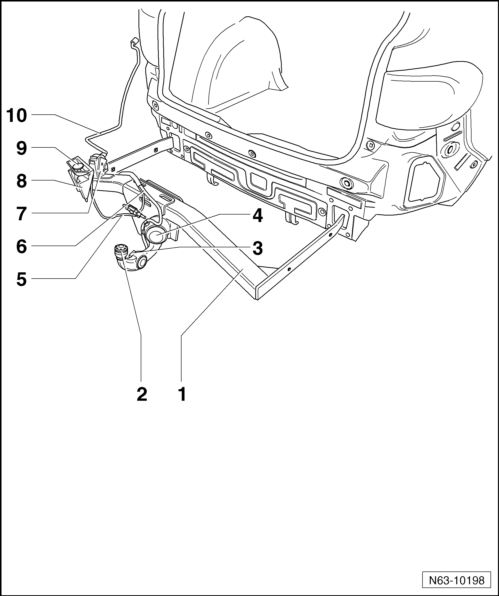 Volswagen Tiguan. Overview - Trailer Hitch