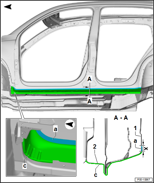 Volswagen Tiguan. Side Sill Underbody Protection