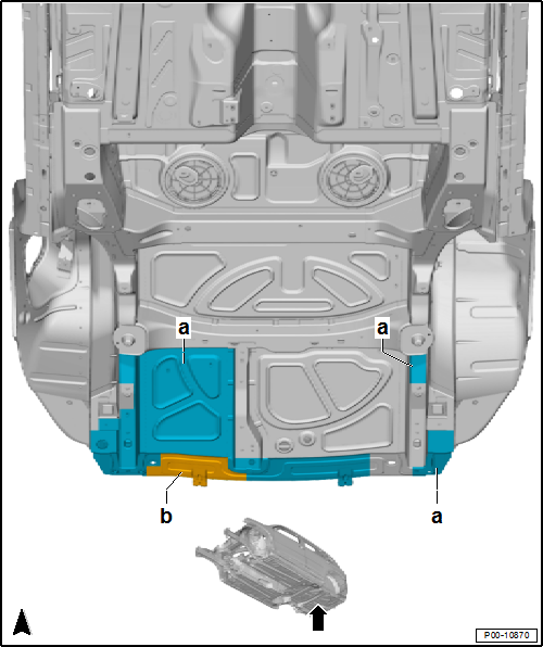 Volswagen Tiguan. Rear Underbody Protection